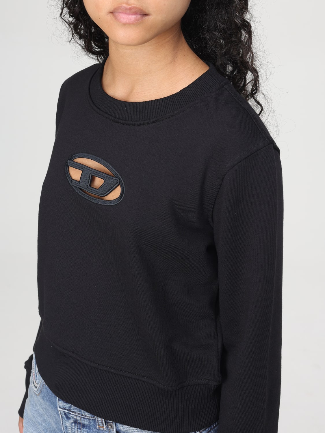 DIESEL SWEATSHIRT: Sweatshirt damen Diesel, Schwarz - Img 3