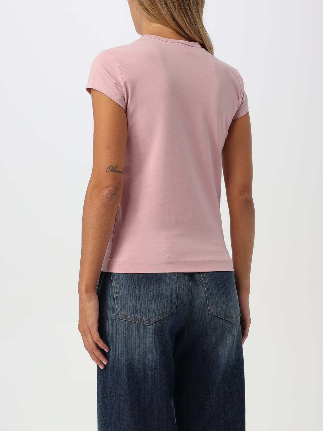 DIESEL T-SHIRT: T-shirt woman Diesel, Pink - Img 2