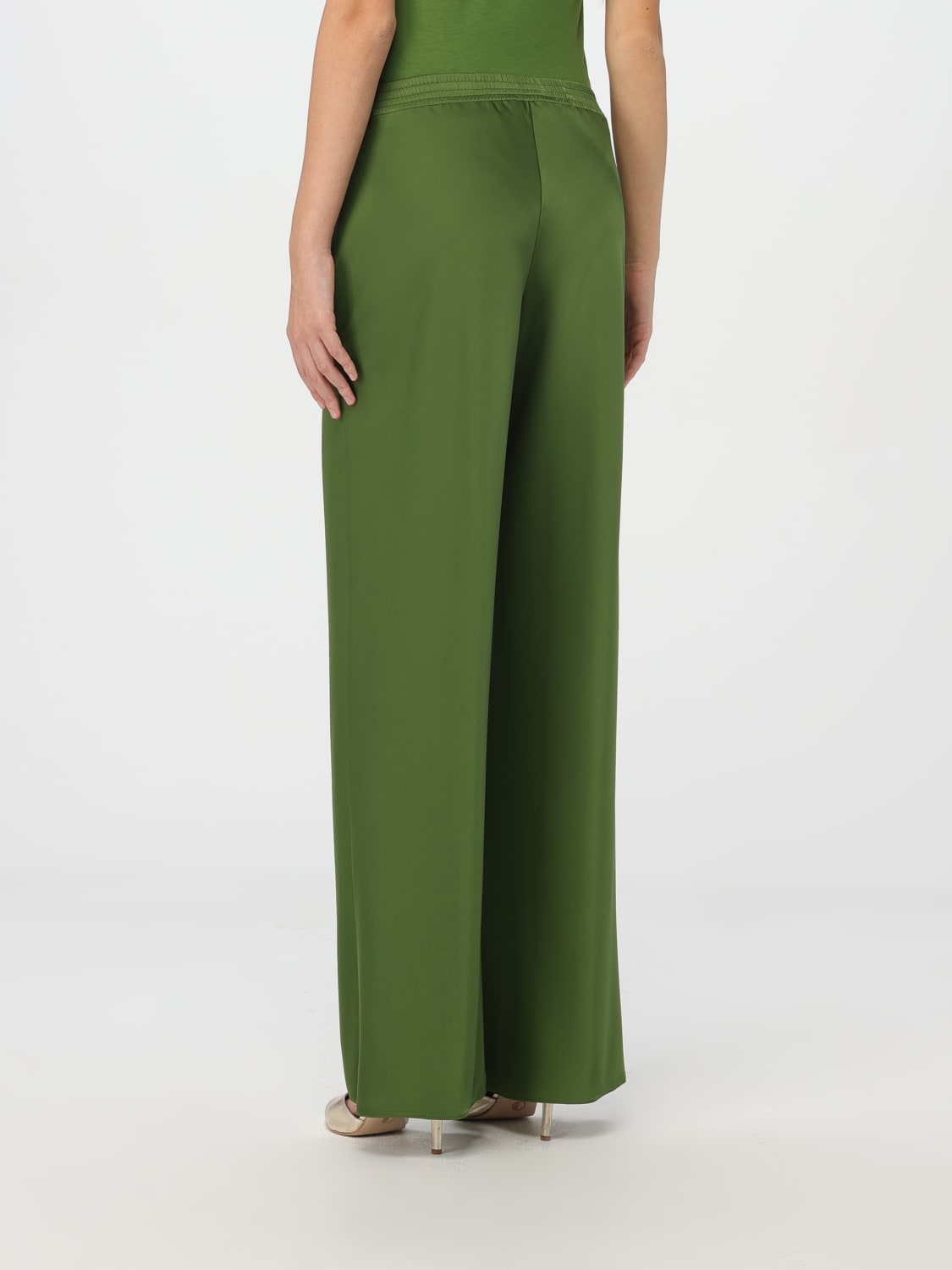 PATRIZIA PEPE PANTS: Pants woman Patrizia Pepe, Green - Img 2