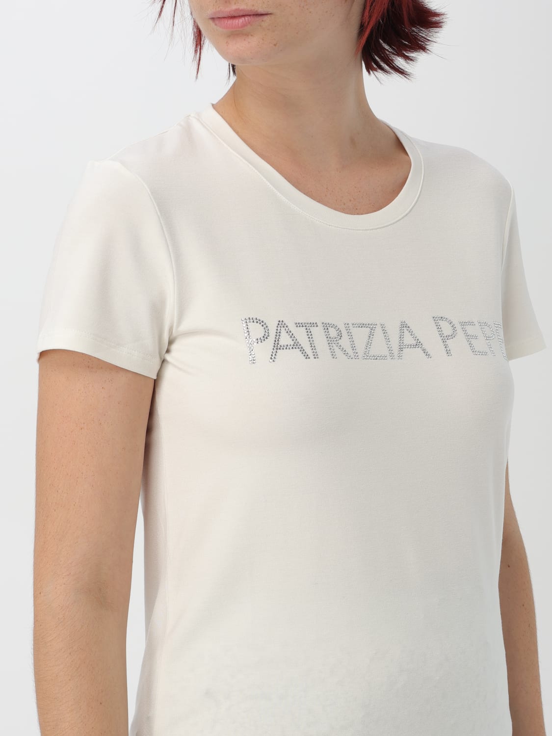 PATRIZIA PEPE T-SHIRT: T-shirt woman Patrizia Pepe, White - Img 3