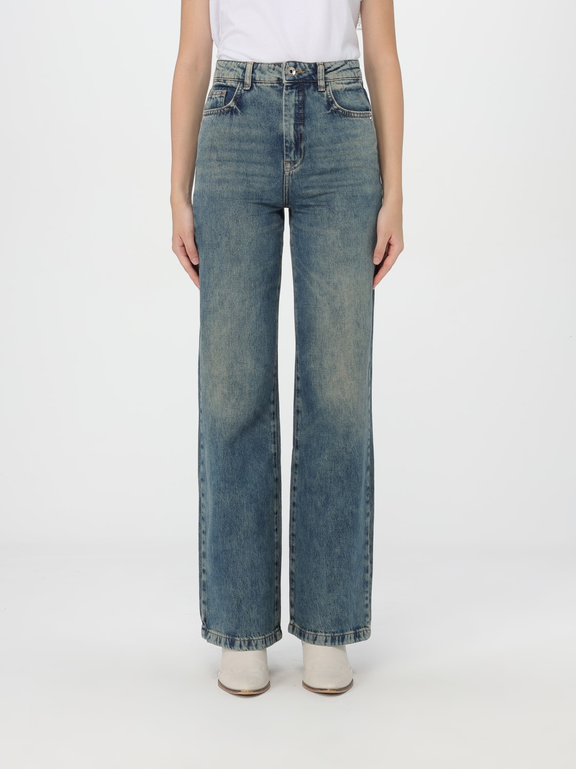 PATRIZIA PEPE JEANS: Jeans femme Patrizia Pepe, Denim - Img 1