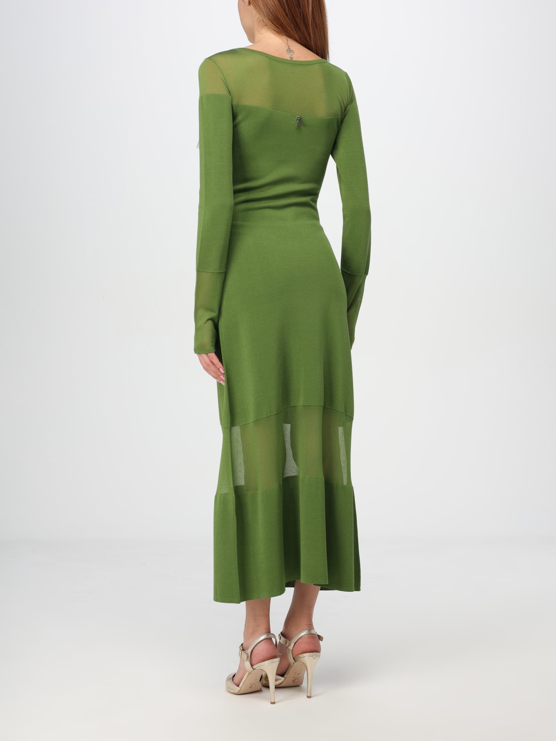 PATRIZIA PEPE DRESS: Dress woman Patrizia Pepe, Green - Img 2