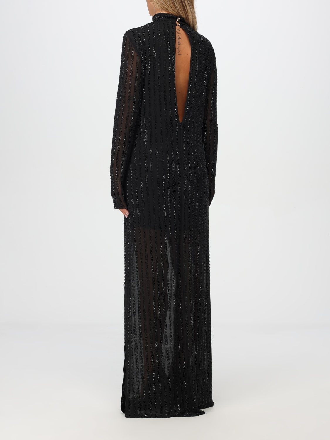 PATRIZIA PEPE DRESS: Dress woman Patrizia Pepe, Black - Img 2