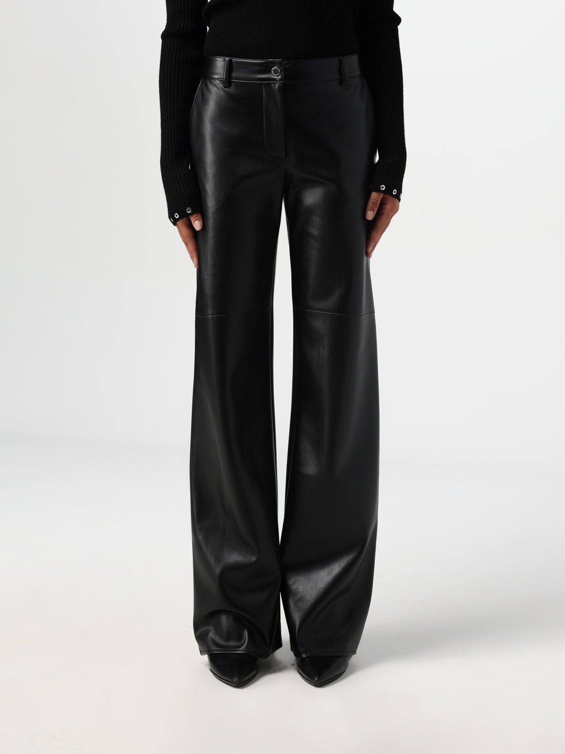 PATRIZIA PEPE PANTS: Pants woman Patrizia Pepe, Black - Img 1