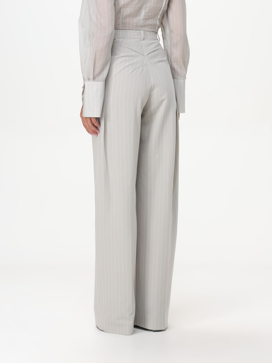 PATRIZIA PEPE PANTS: Pants woman Patrizia Pepe, Grey - Img 2