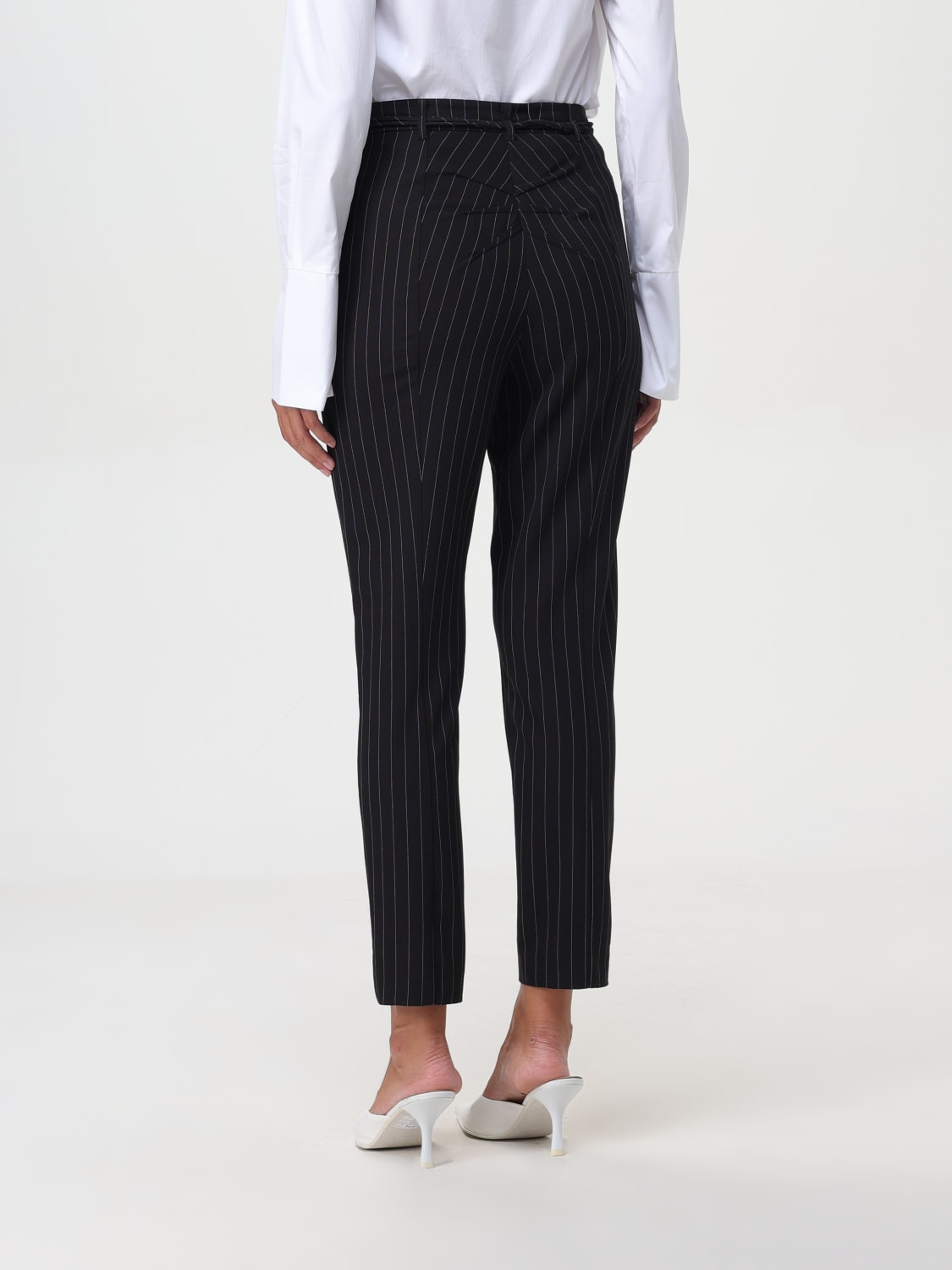 PATRIZIA PEPE PANTALON: Pantalon femme Patrizia Pepe, Noir - Img 2