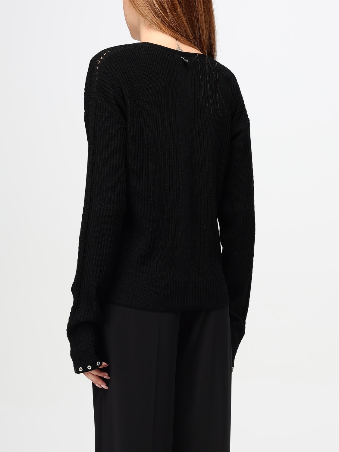 PATRIZIA PEPE SWEATER: Sweater woman Patrizia Pepe, Black - Img 2