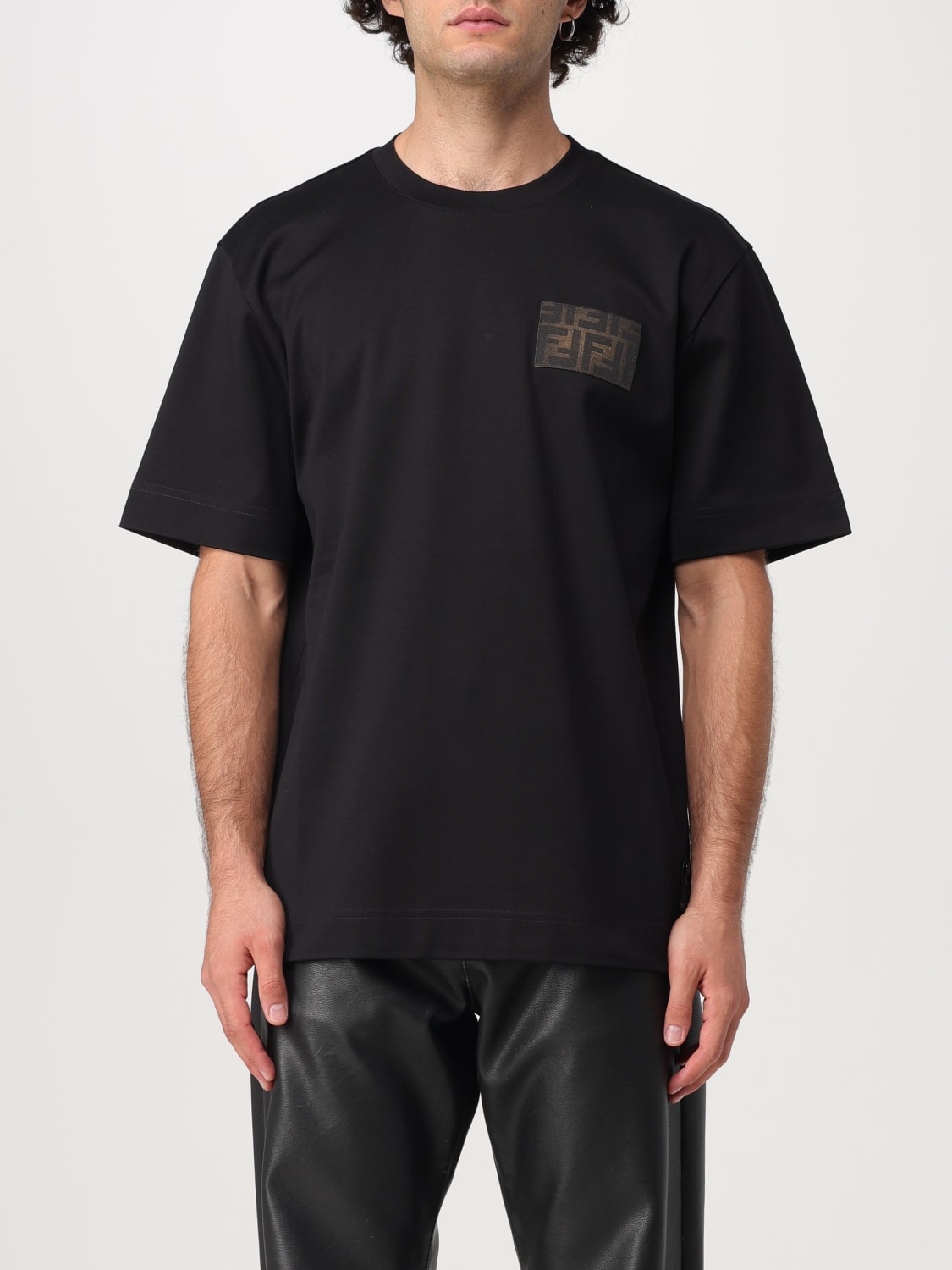 Giglio T-shirt Fendi in cotone