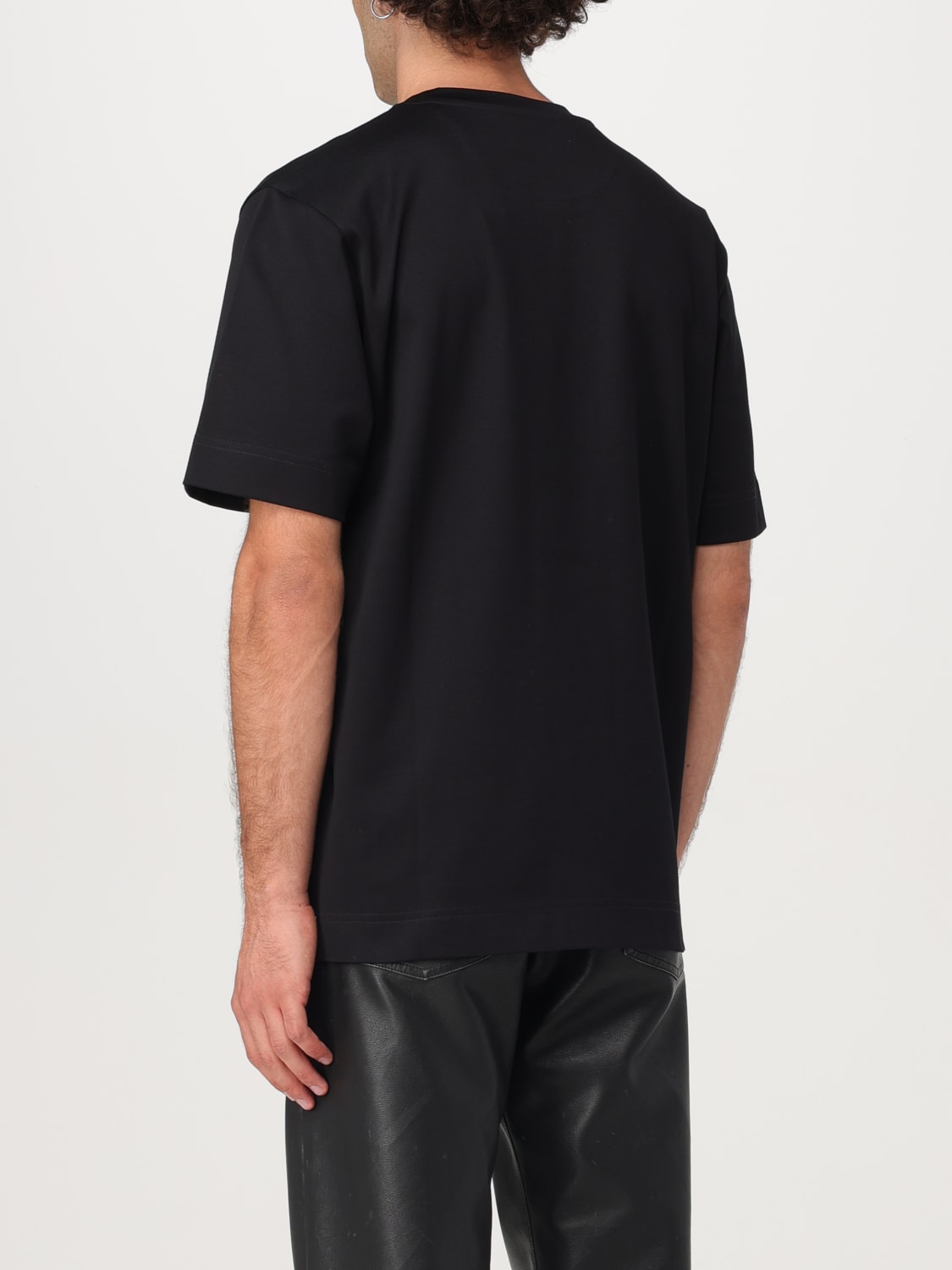 FENDI: T-shirt men - Black | Fendi t-shirt FY0936AQJA online