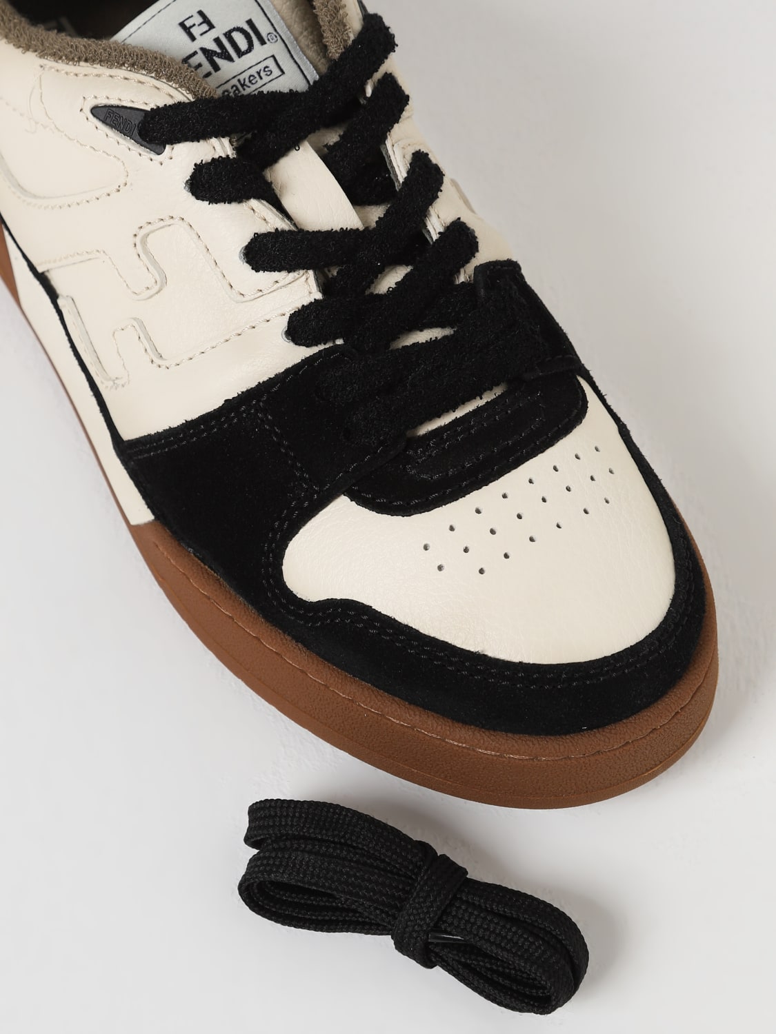 FENDI SNEAKERS: Sneakers men Fendi, Black - Img 4