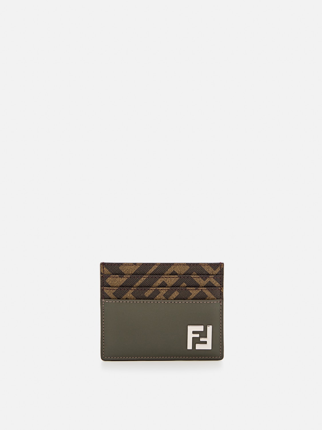 FENDI WALLET: Wallet men Fendi, Green - Img 1