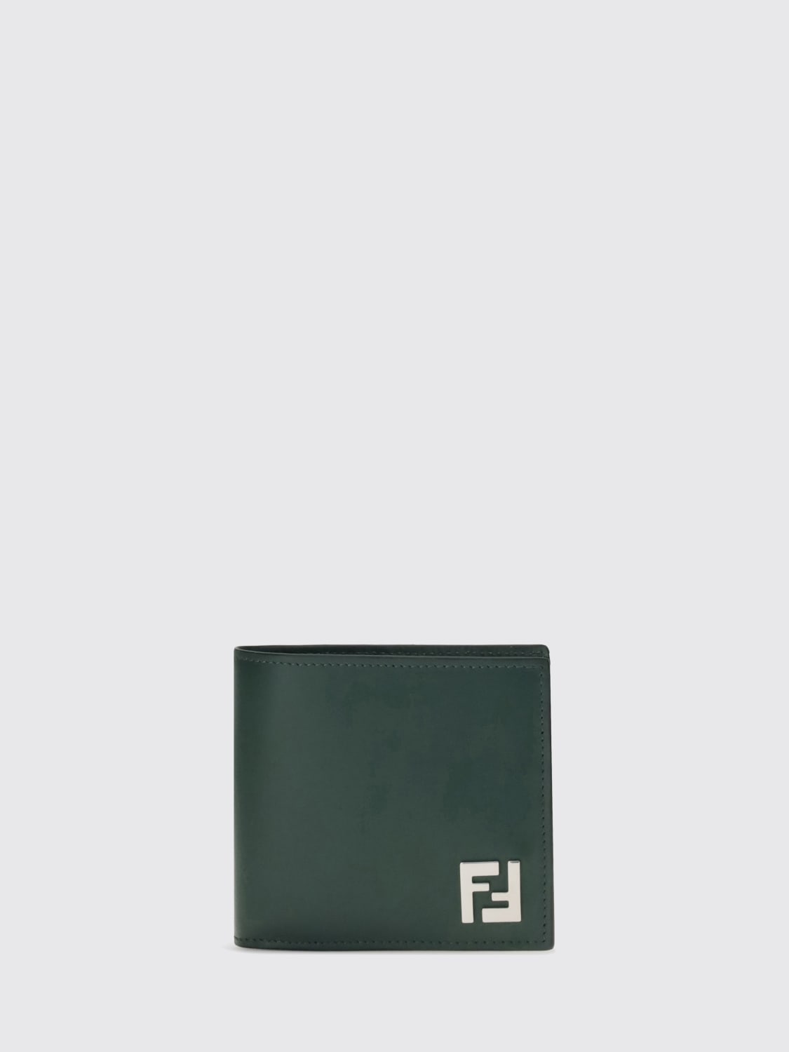 FENDI WALLET: Wallet men Fendi, Green - Img 1