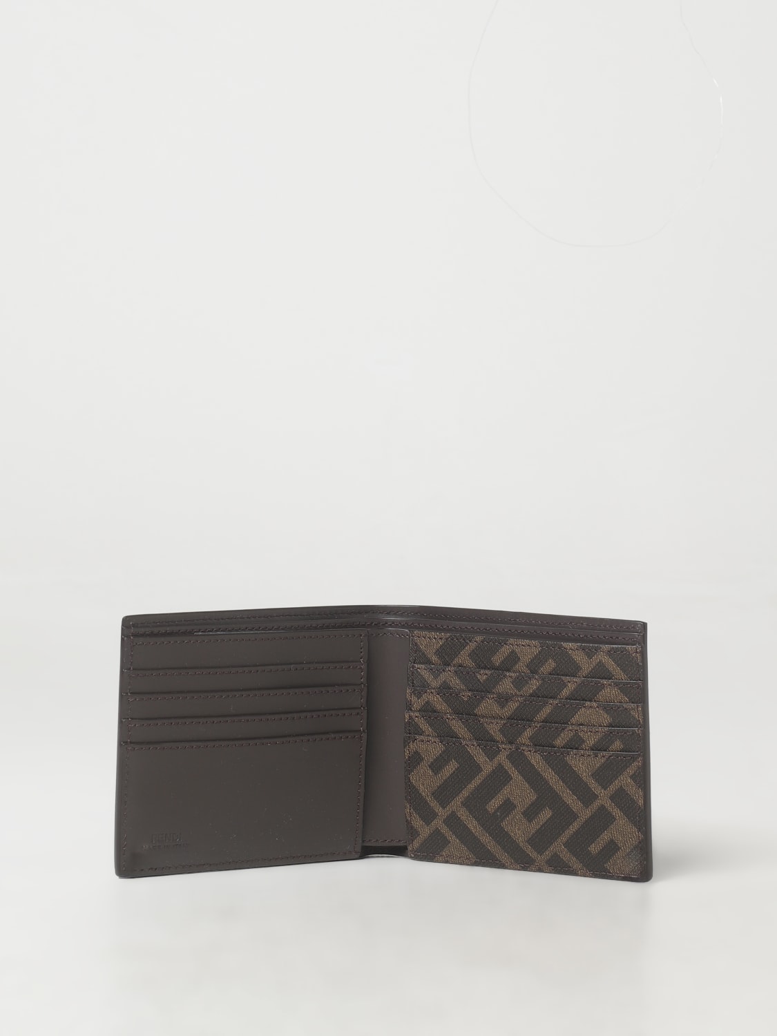 FENDI WALLET: Wallet men Fendi, Brown - Img 2