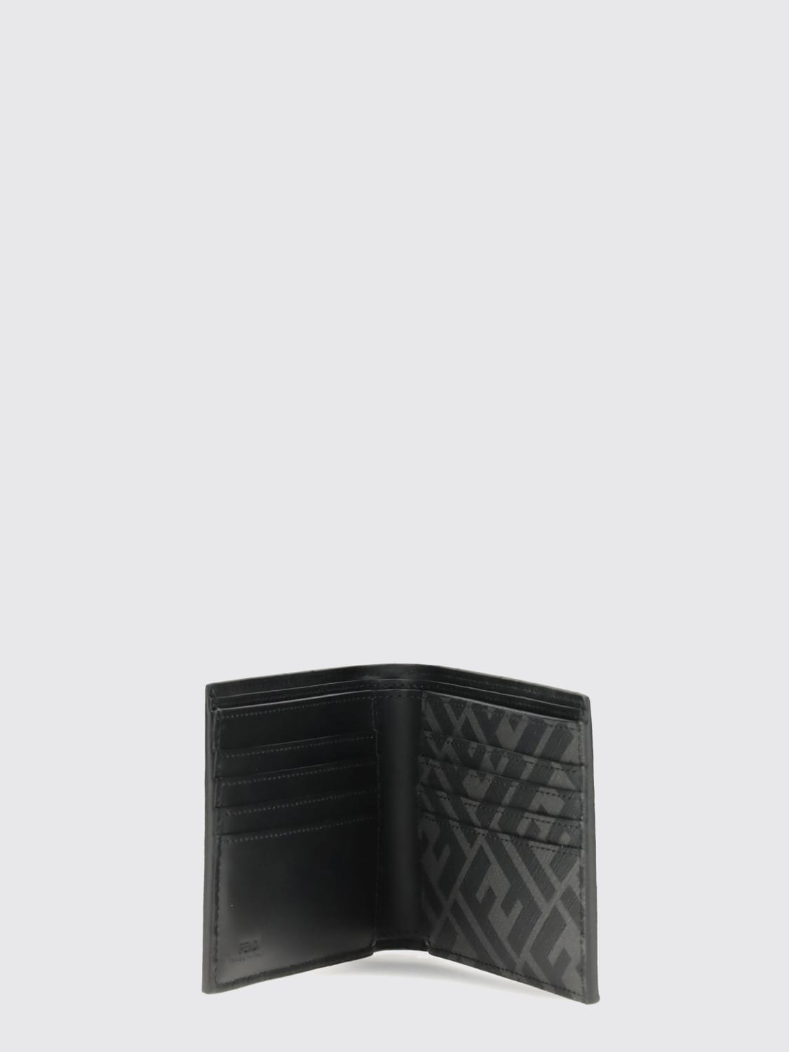 FENDI WALLET: Wallet men Fendi, Black 2 - Img 2