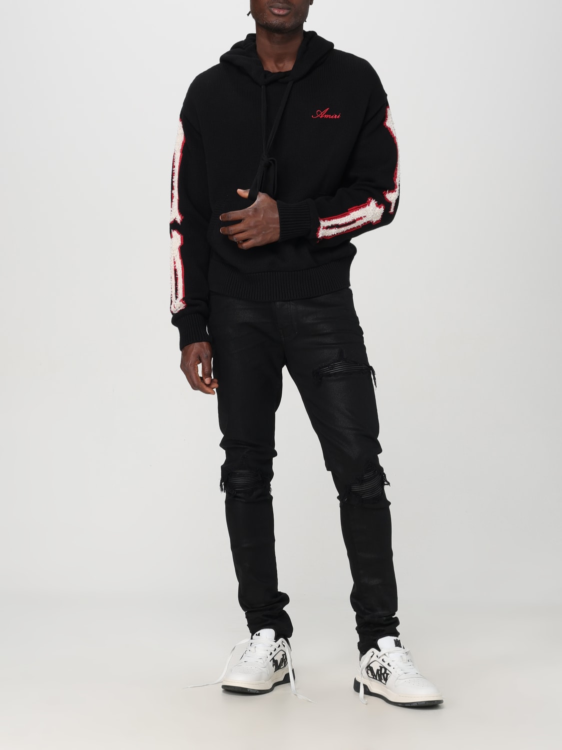 AMIRI SUDADERA: Sudadera hombre Amiri, Negro - Img 2