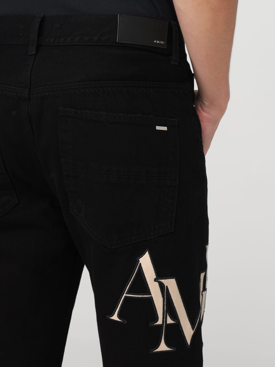 AMIRI JEANS: Jeans men Amiri, Black - Img 5