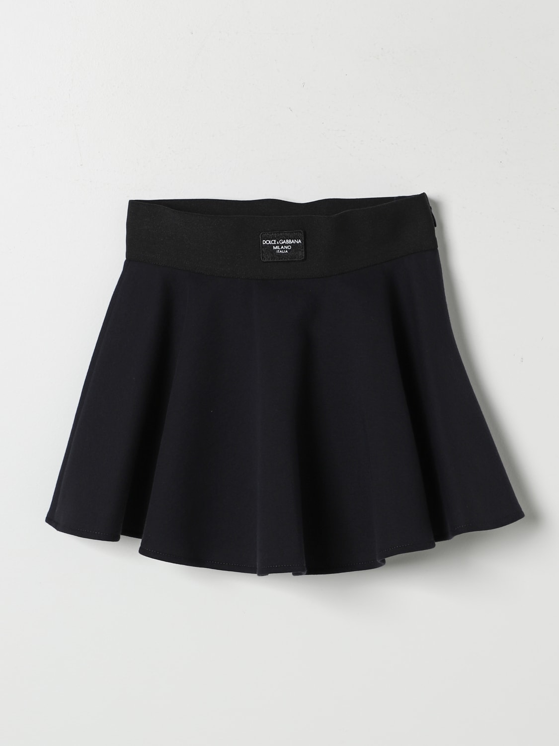 DOLCE & GABBANA SKIRT: Skirt kids Dolce & Gabbana, Navy - Img 1