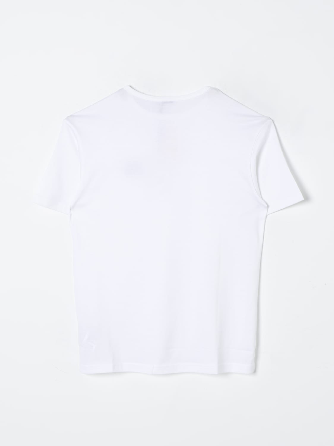 DOLCE & GABBANA T-SHIRT: T-shirt basic con mini logo Dolce & Gabbana, Bianco - Img 2