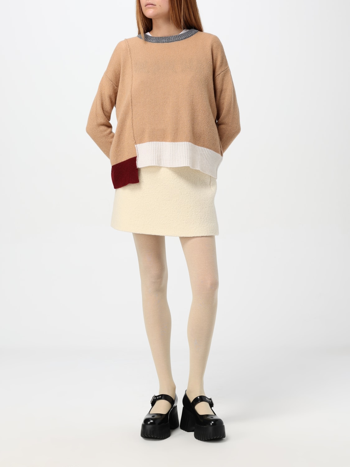 MARNI SWEATER: Sweater woman Marni, Beige - Img 2