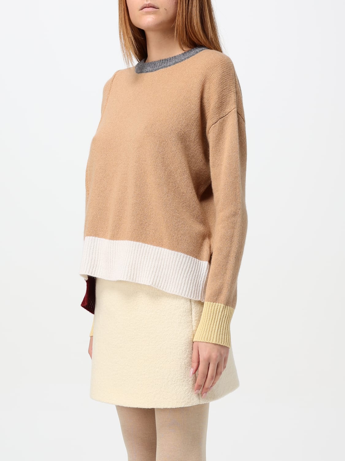 MARNI SWEATER: Sweater woman Marni, Beige - Img 4