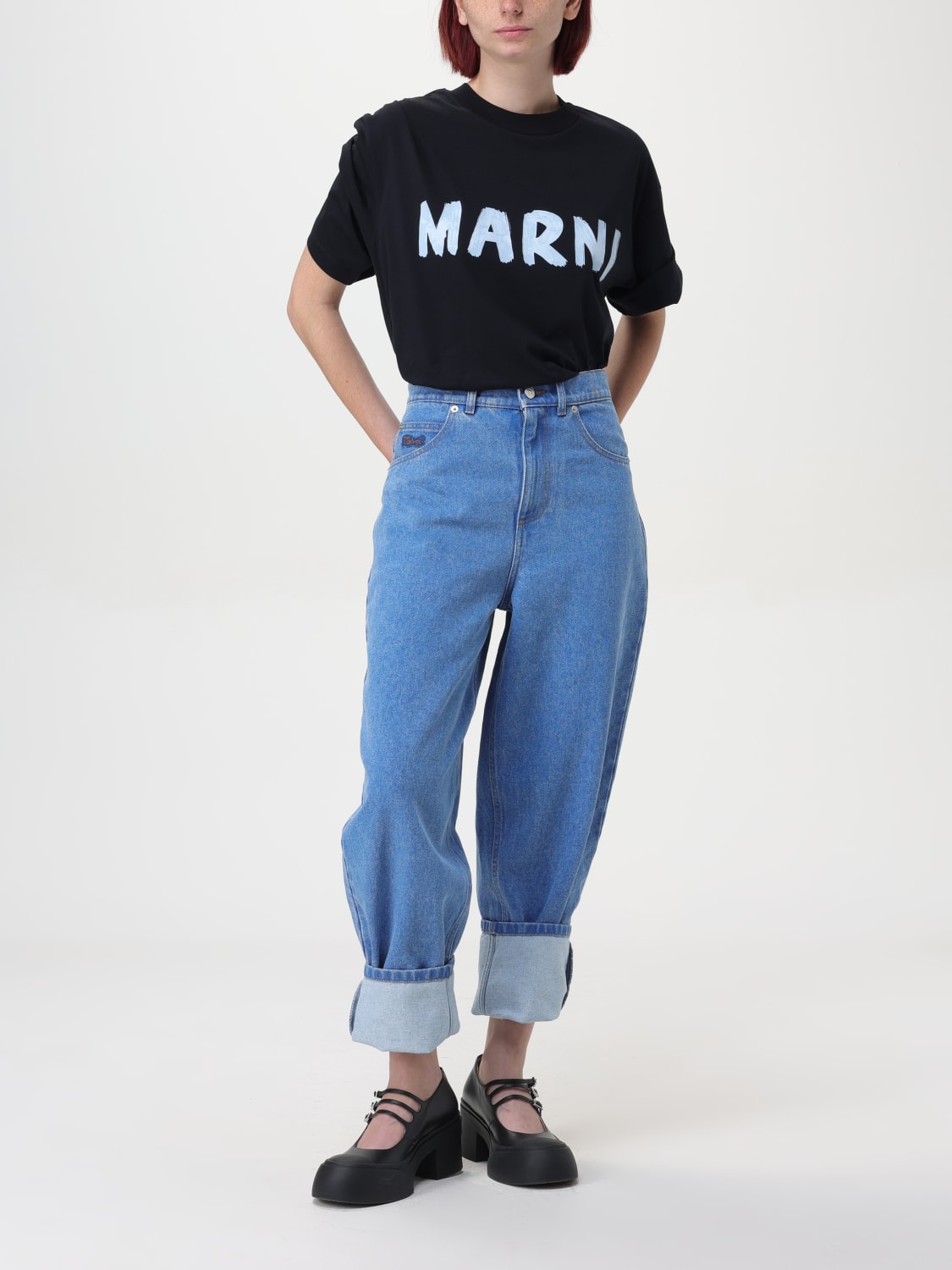 MARNI T-SHIRT: T-shirt woman Marni, Black - Img 2