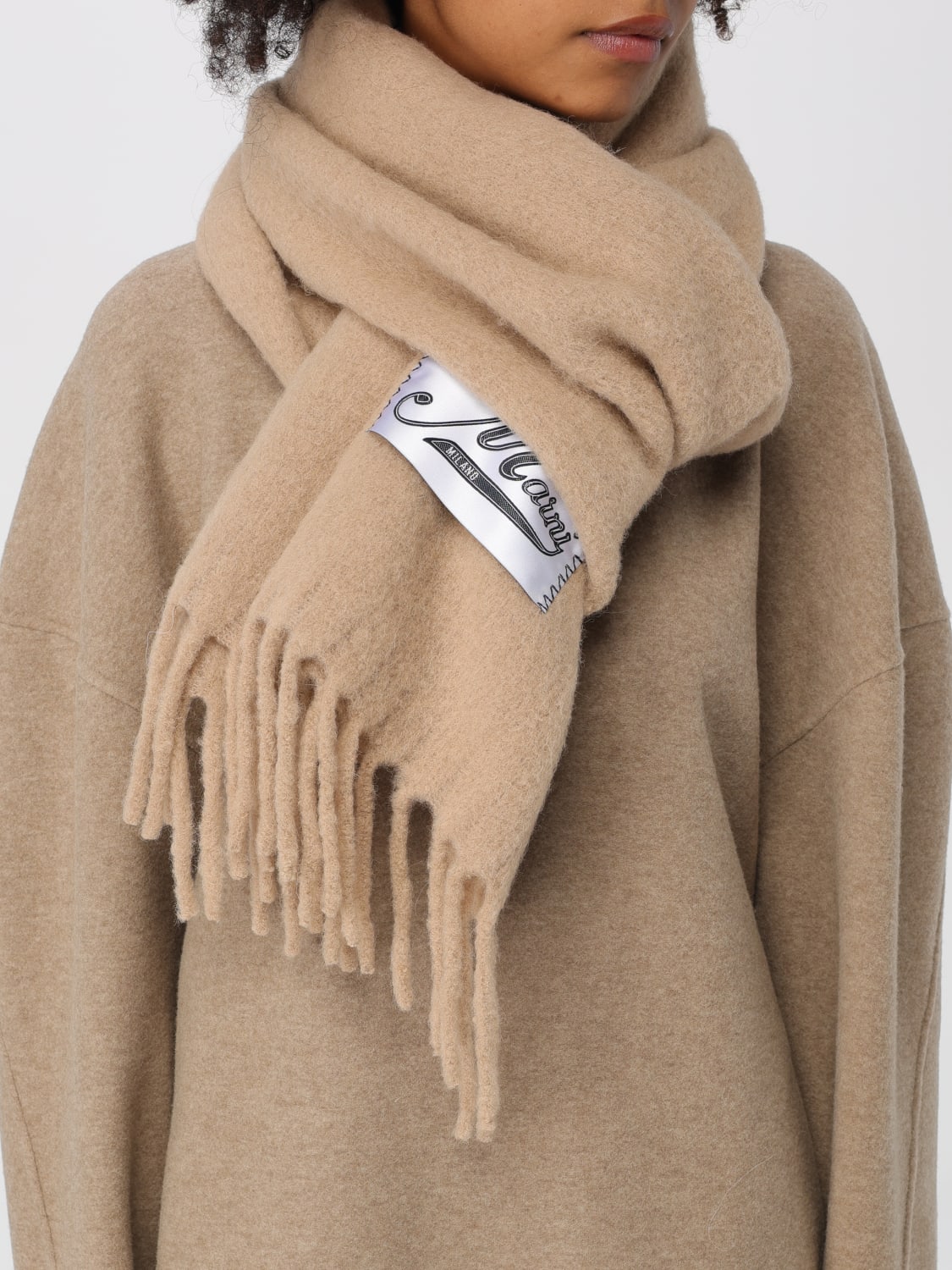 MARNI SCARF: Scarf woman Marni, Beige - Img 4