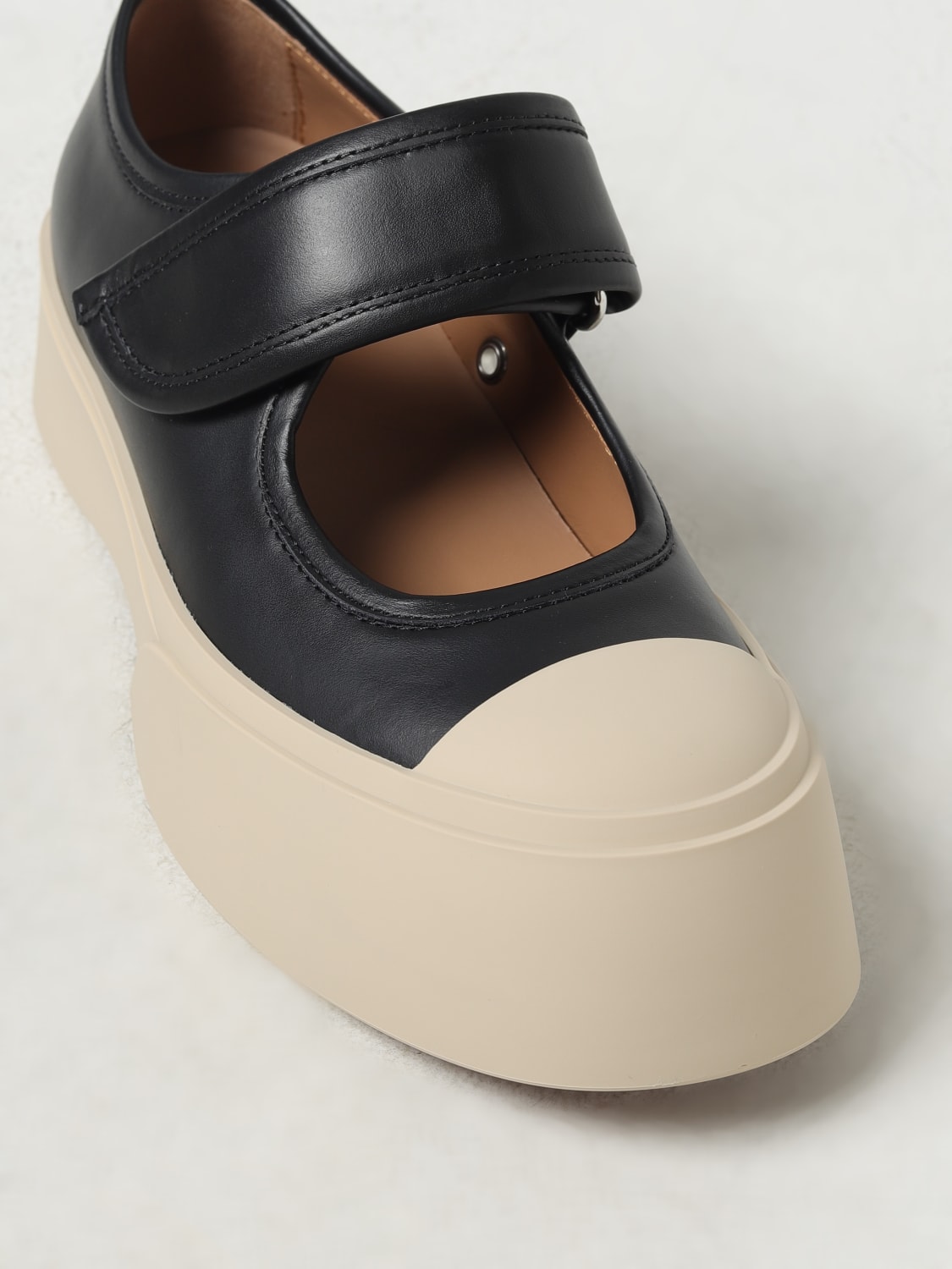 MARNI MOKASSINS: Sneakers damen Marni, Schwarz - Img 4