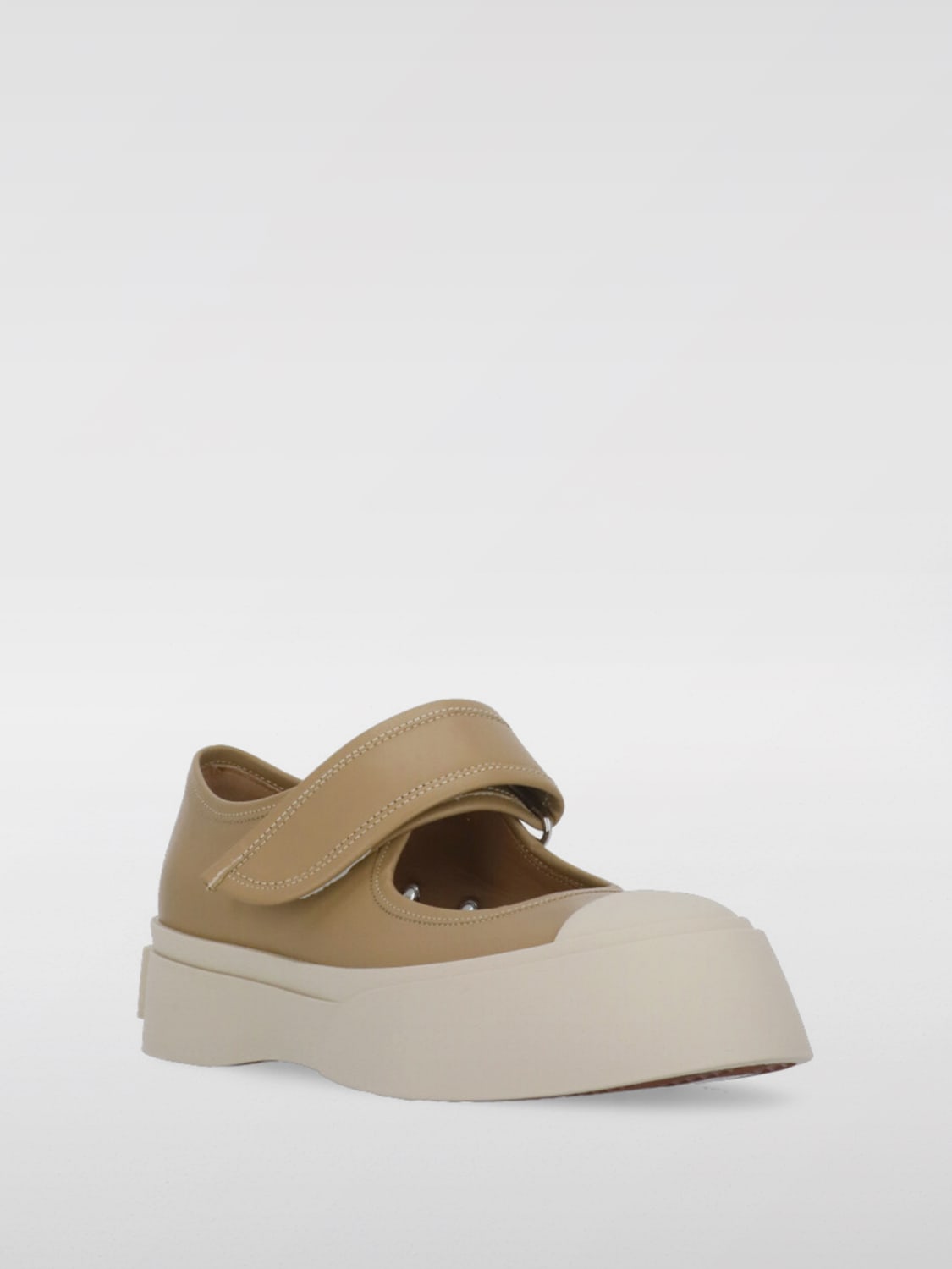 MARNI MOKASSINS: Sneakers damen Marni, Beige - Img 2