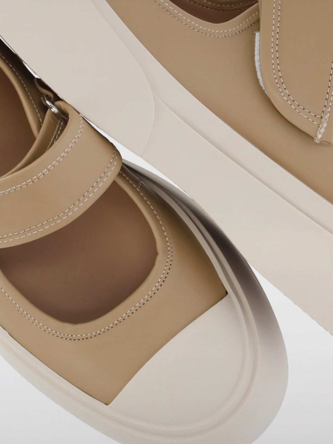 MARNI MOKASSINS: Sneakers damen Marni, Beige - Img 4