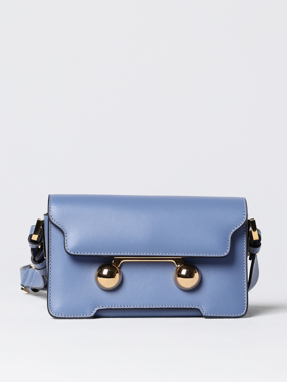 MARNI MINI BAG: Shoulder bag woman Marni, Blue - Img 1