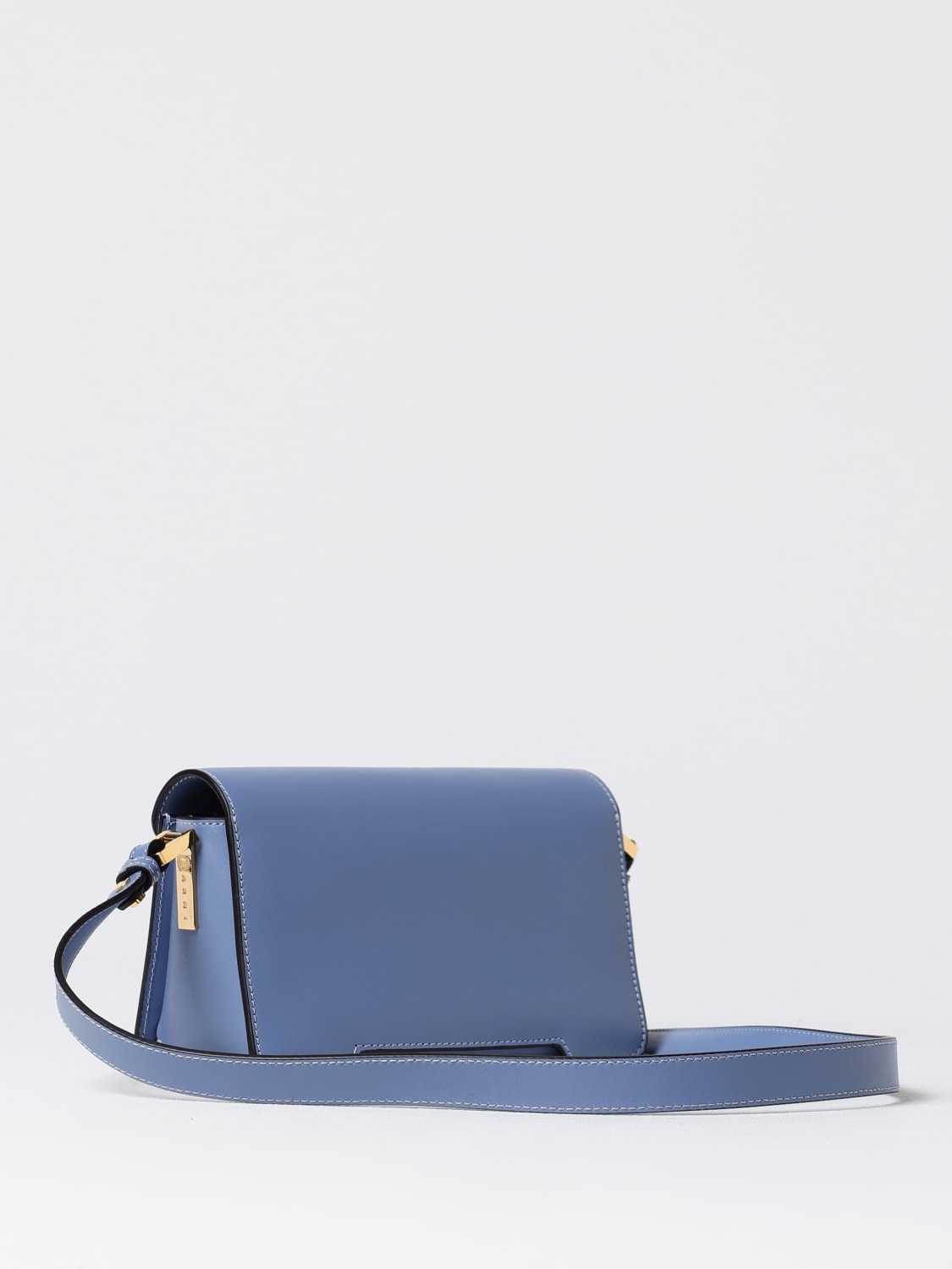 MARNI MINI BAG: Shoulder bag woman Marni, Blue - Img 3