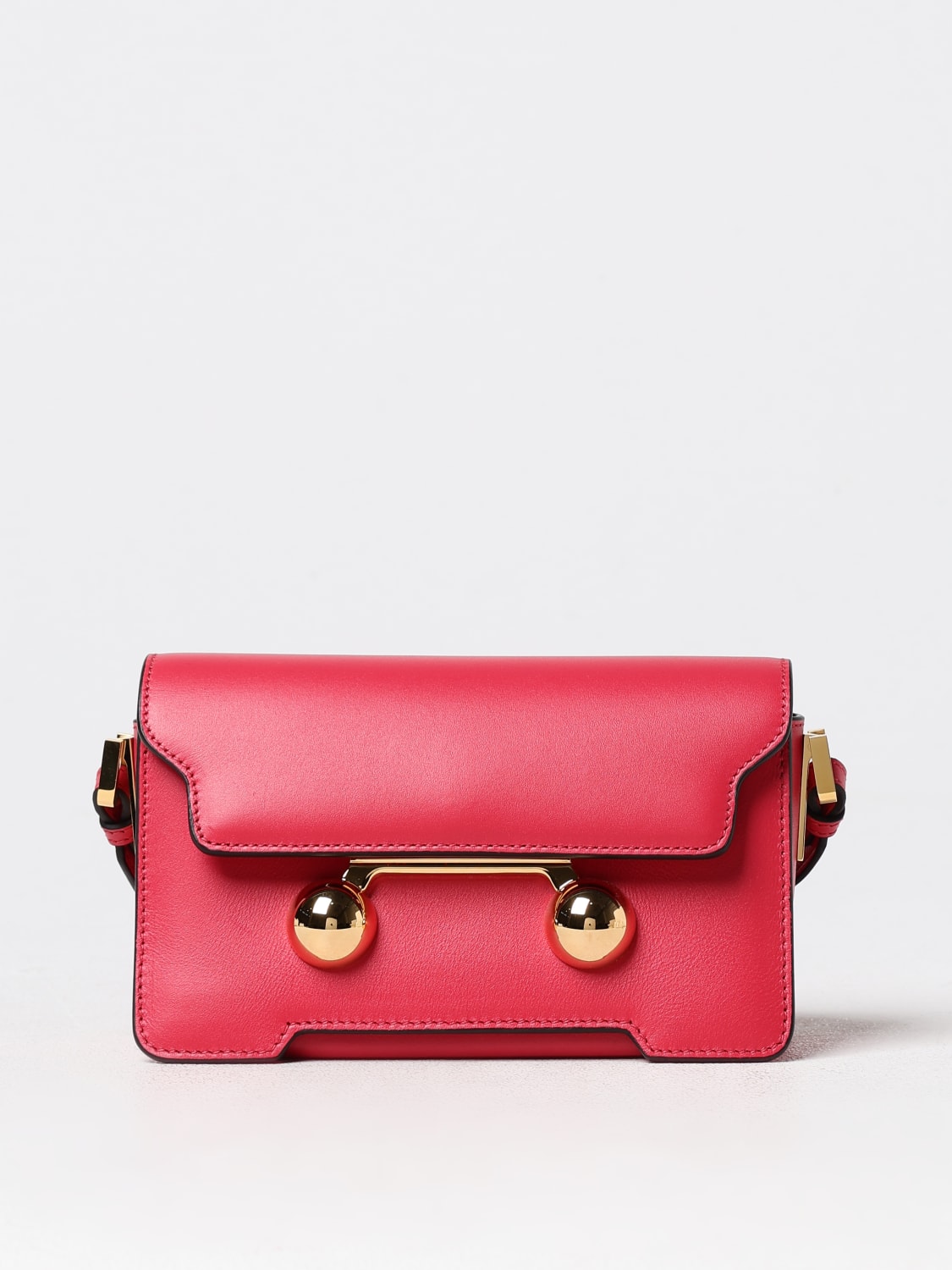 MARNI MINI SAC: Sac porté épaule femme Marni, Rouge - Img 1