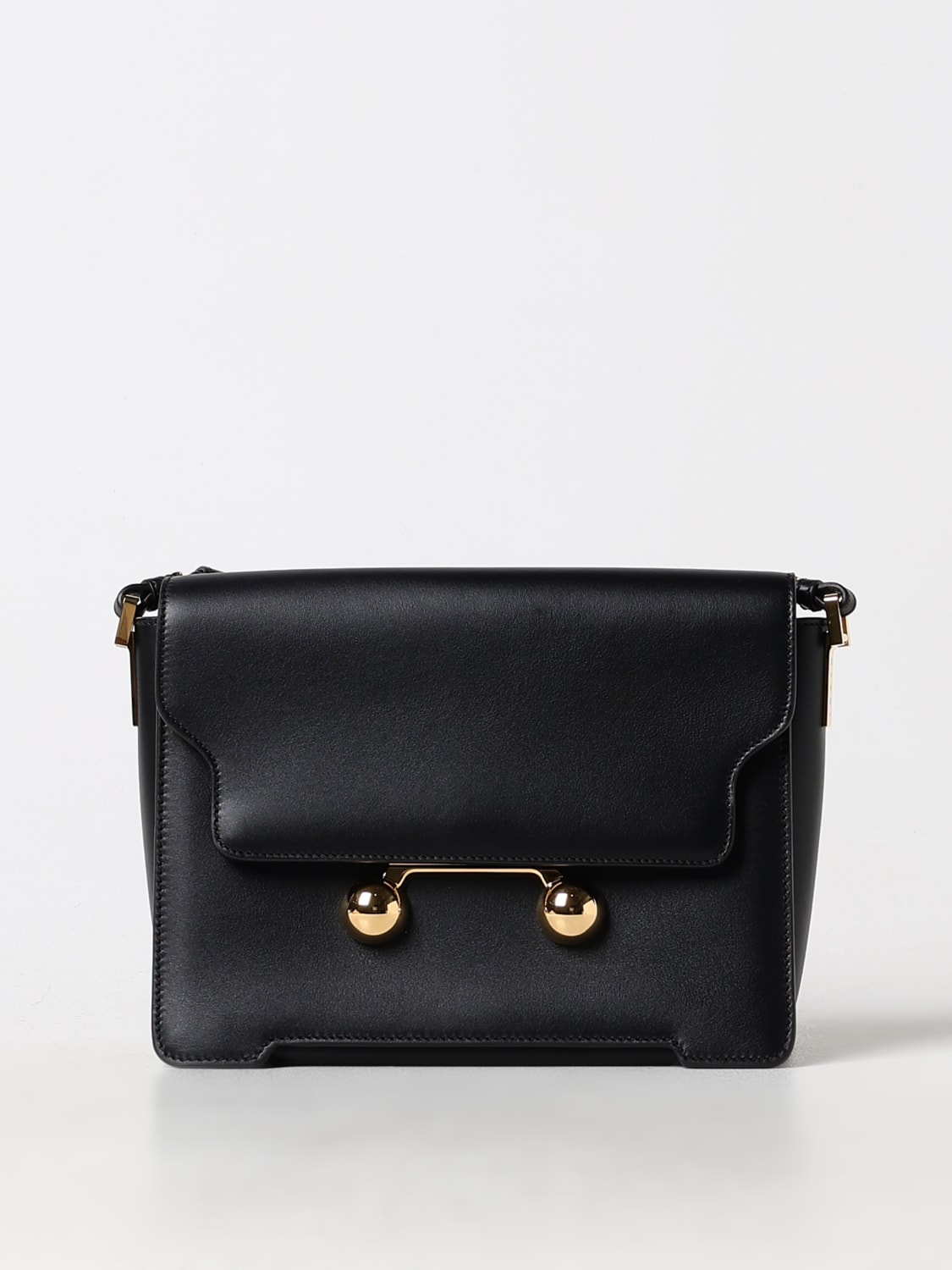 MARNI MINI SAC À MAIN: Sac porté épaule femme Marni, Noir - Img 1