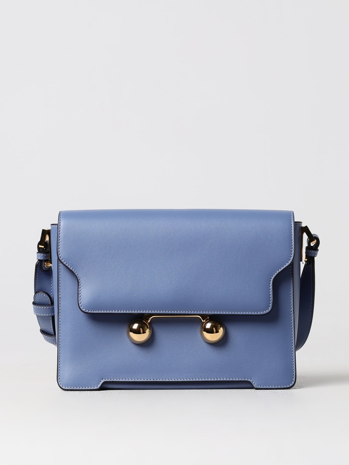 MARNI MINI BAG: Shoulder bag woman Marni, Gnawed Blue - Img 1