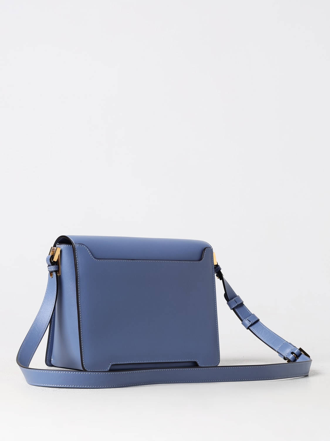 MARNI MINI BAG: Shoulder bag woman Marni, Gnawed Blue - Img 3