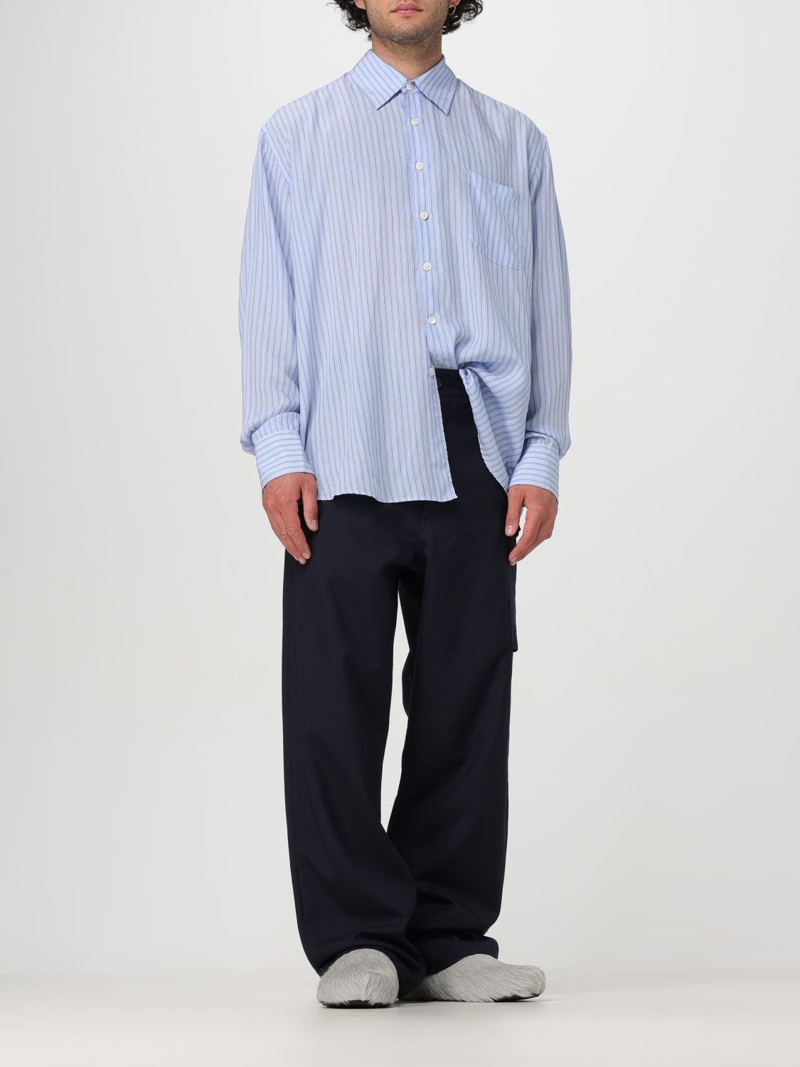 MARNI PANTS: Pants men Marni, Blue - Img 2