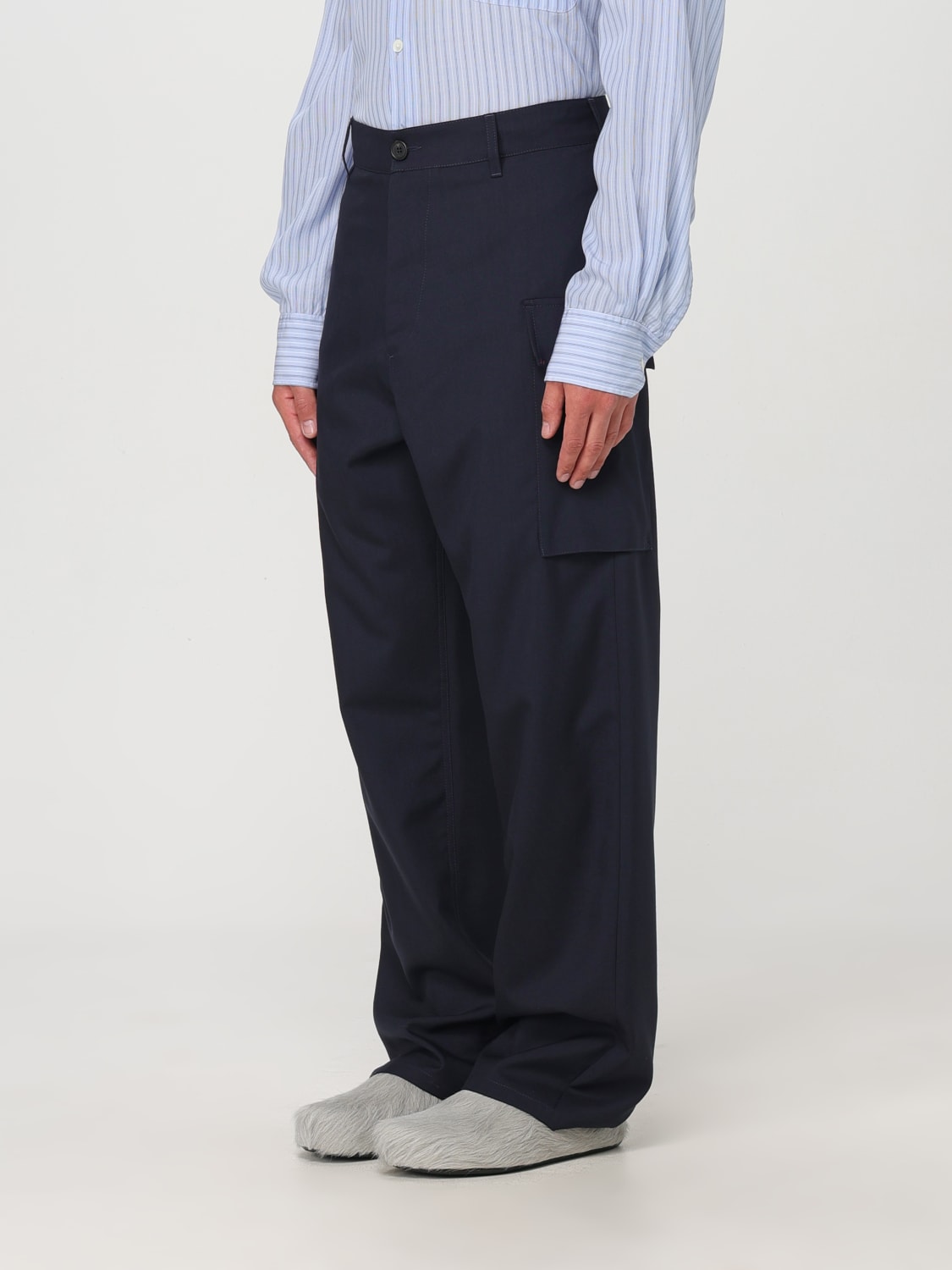 MARNI PANTS: Pants men Marni, Blue - Img 4