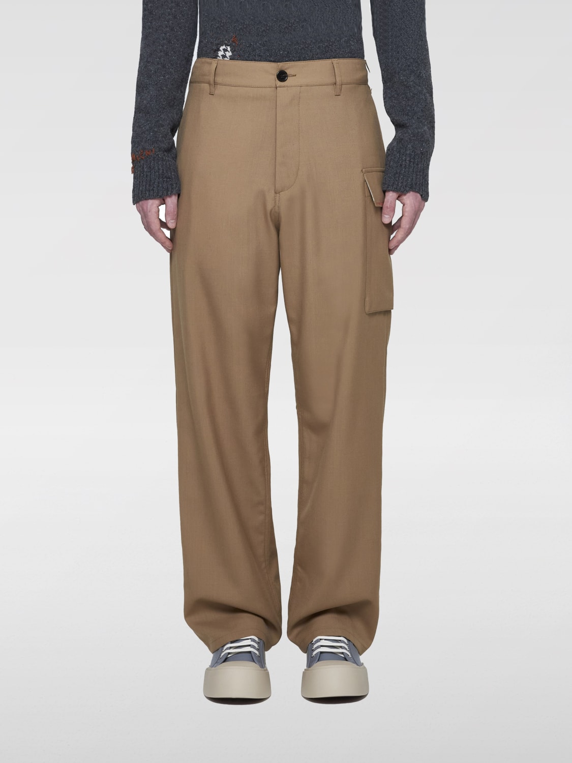 MARNI PANTS: Pants men Marni, Beige - Img 1