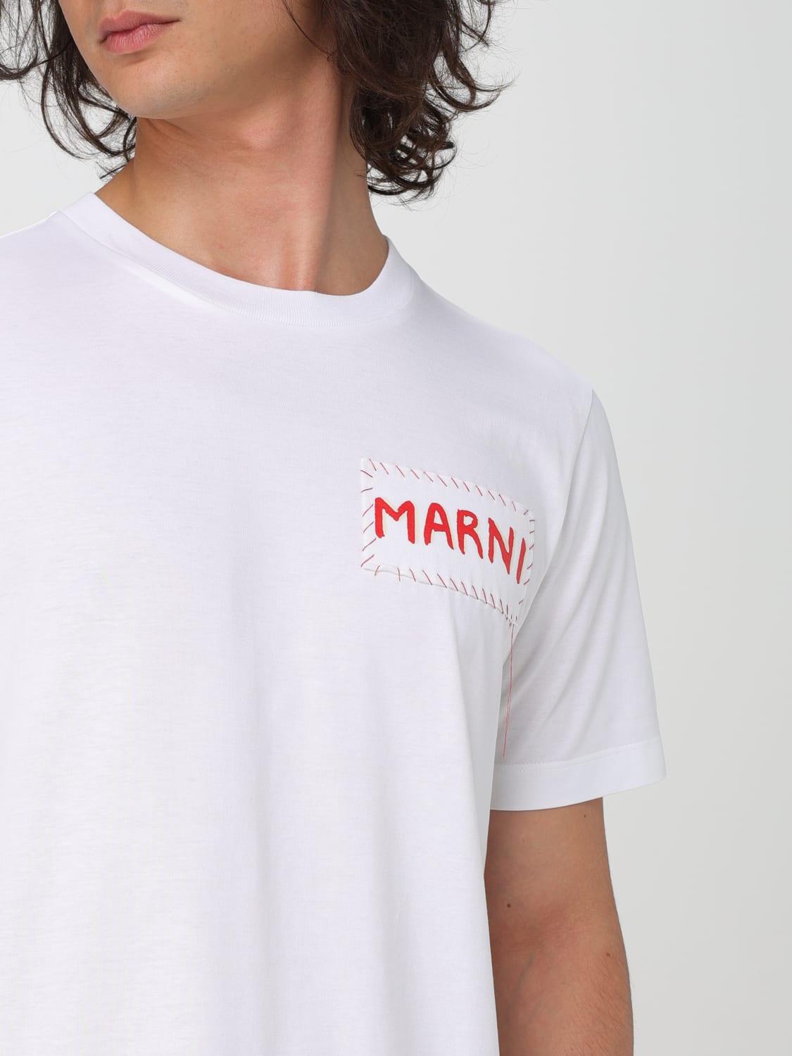 MARNI T-SHIRT: T-shirt men Marni, White - Img 5