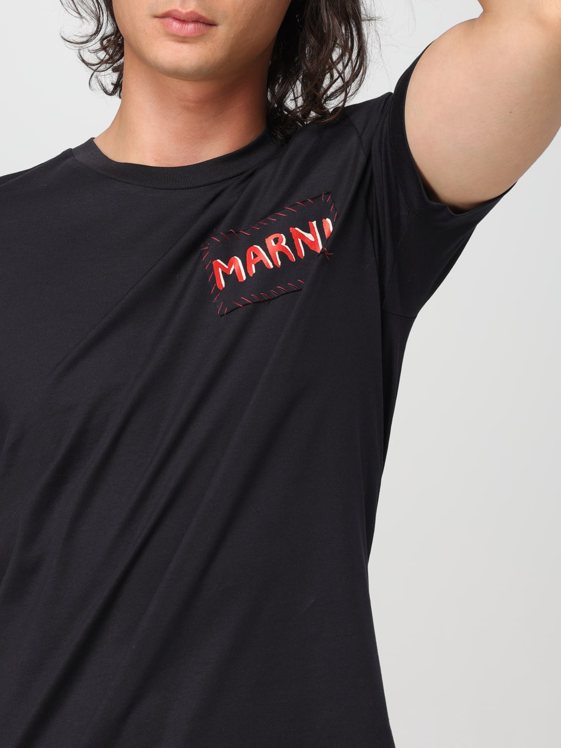 MARNI T-SHIRT: T-shirt men Marni, Black - Img 5