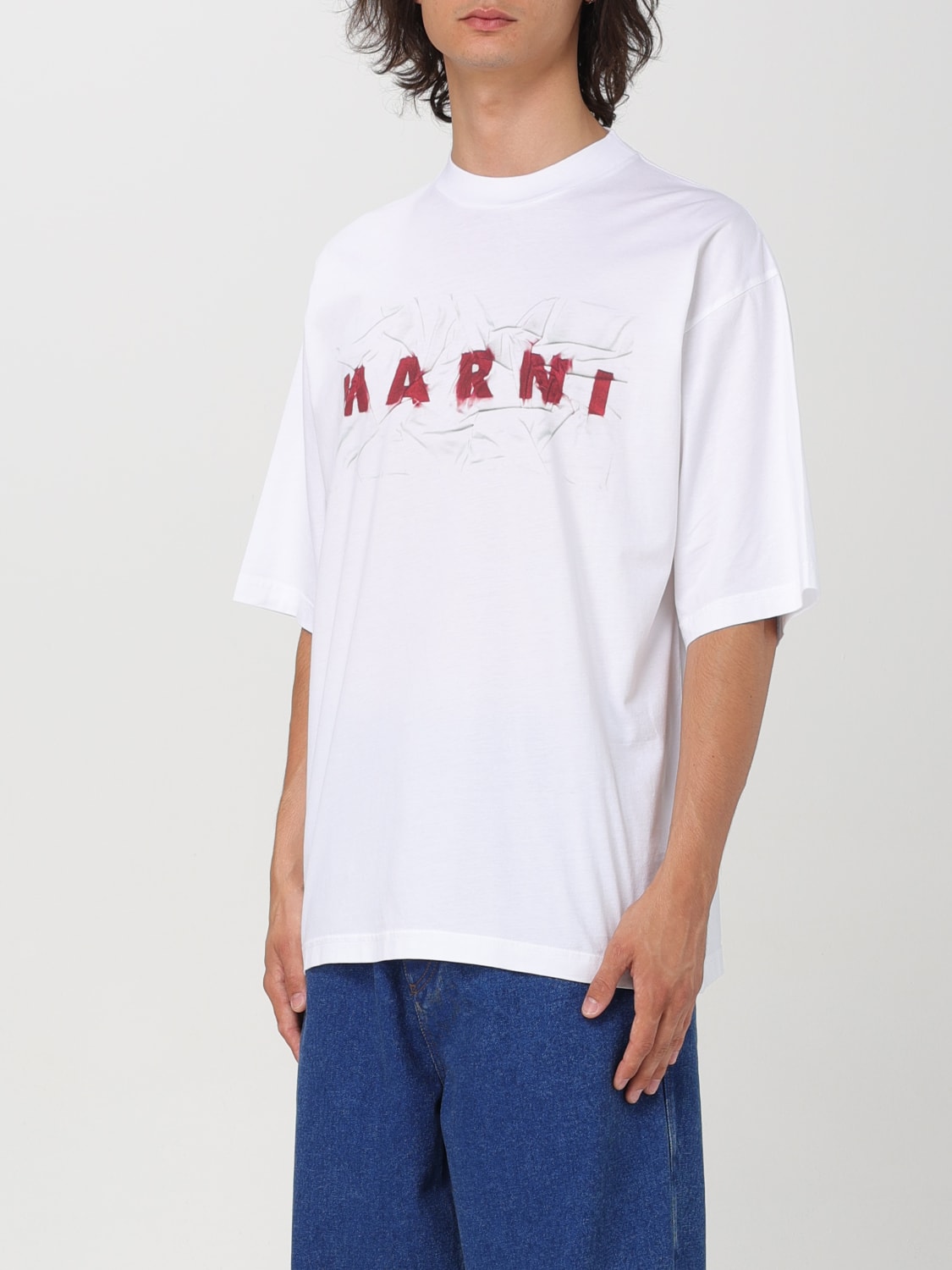 MARNI 티셔츠: 티셔츠 남성 Marni, 화이트 - Img 4