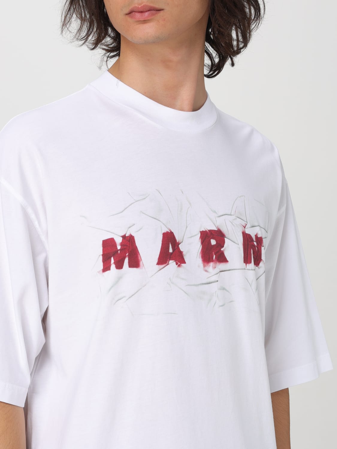 MARNI T-SHIRT: T-shirt men Marni, White - Img 5