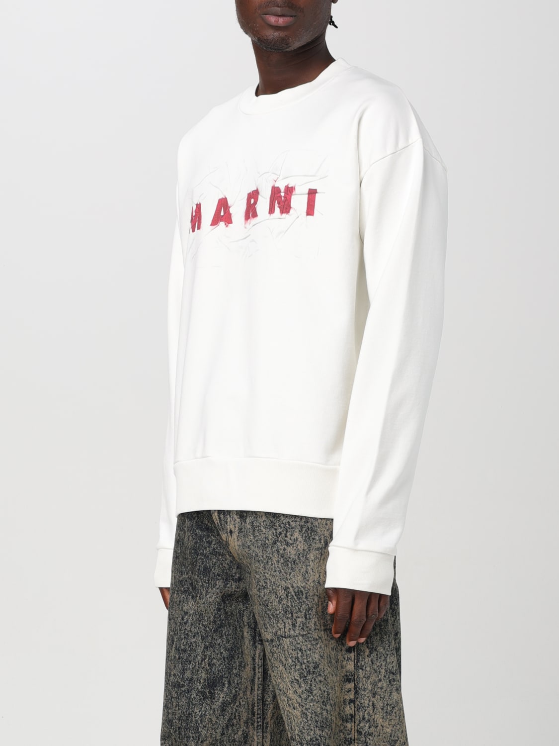 MARNI SWEATSHIRT: Sweatshirt men Marni, White - Img 3