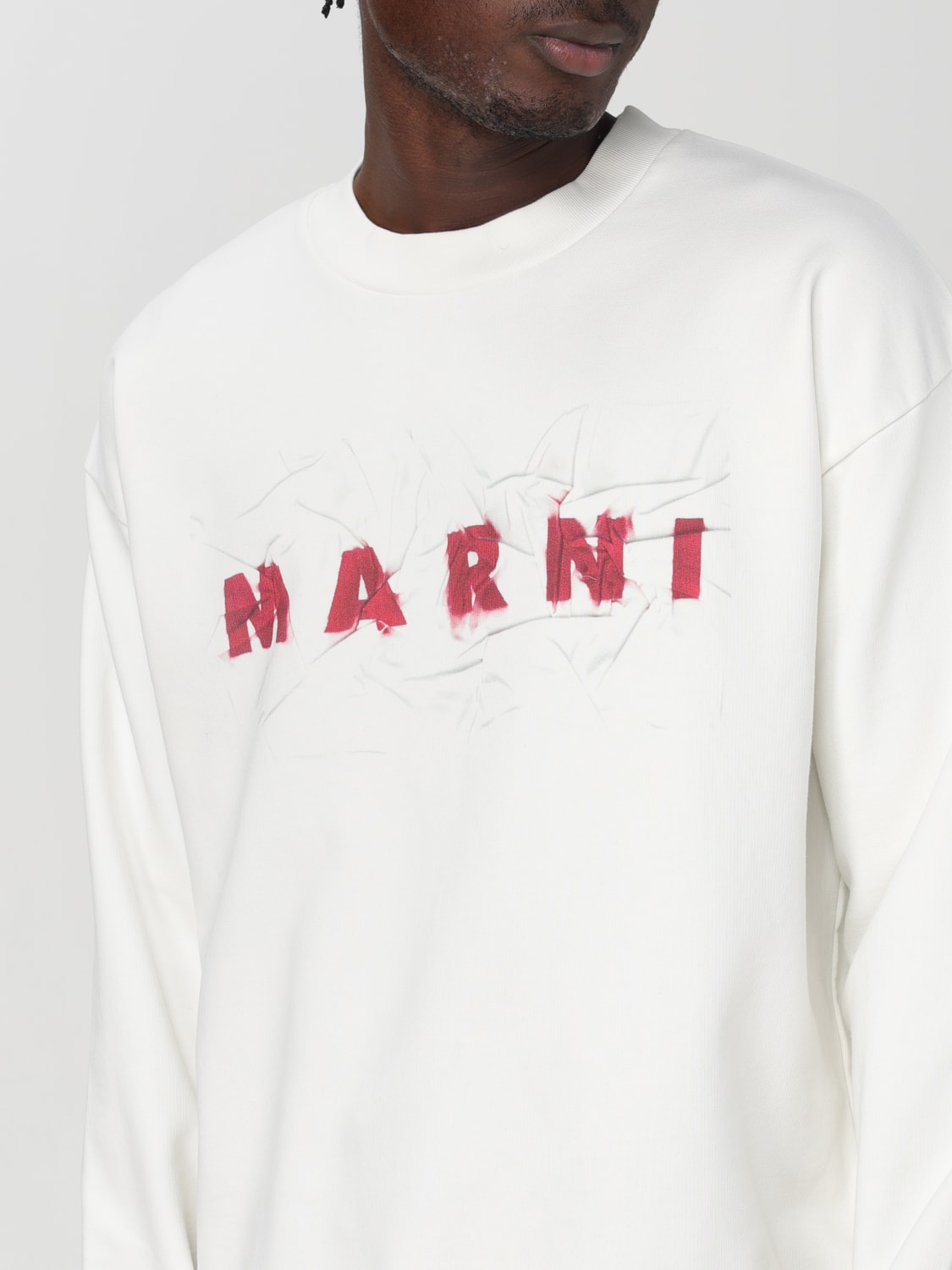 MARNI SWEATSHIRT: Sweatshirt men Marni, White - Img 4