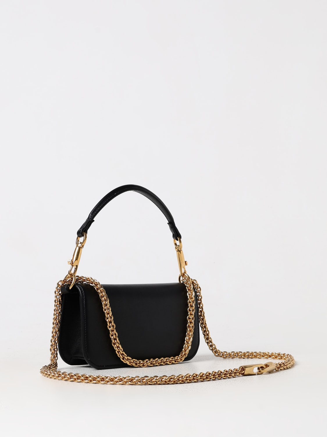 VALENTINO GARAVANI MINI-TASCHE: Schultertasche damen Valentino Garavani, Schwarz - Img 3