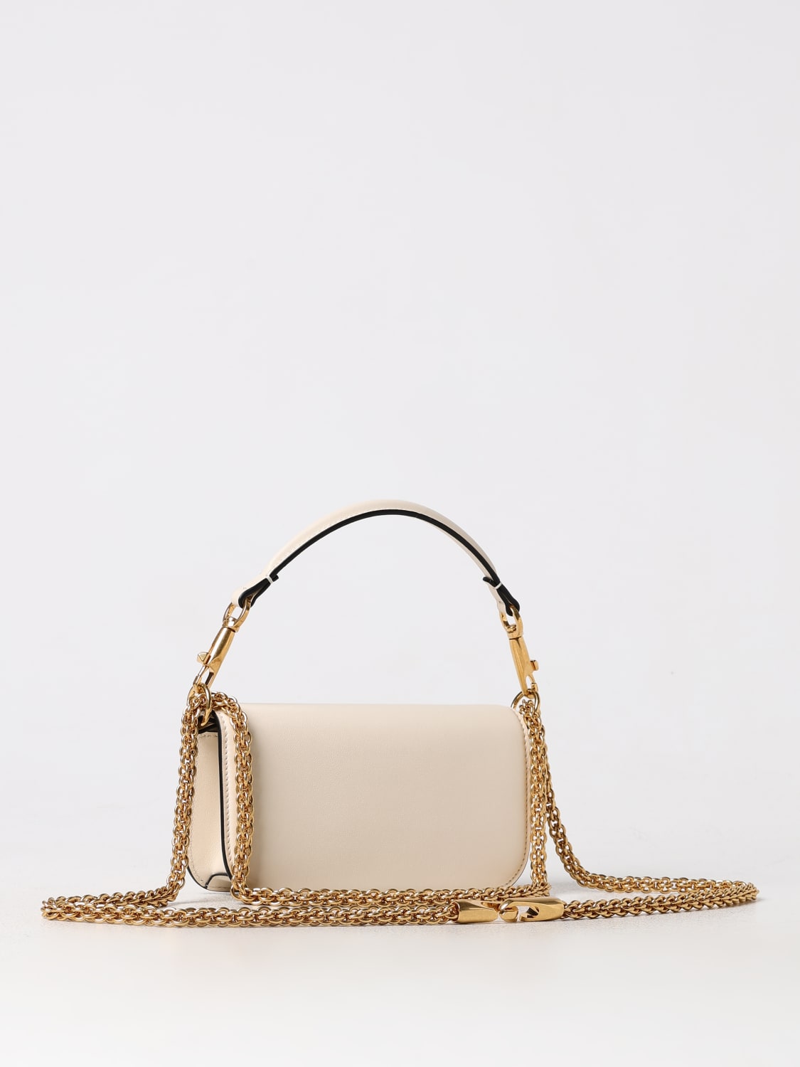 VALENTINO GARAVANI MINI BAG: Shoulder bag woman Valentino Garavani, Yellow Cream - Img 3