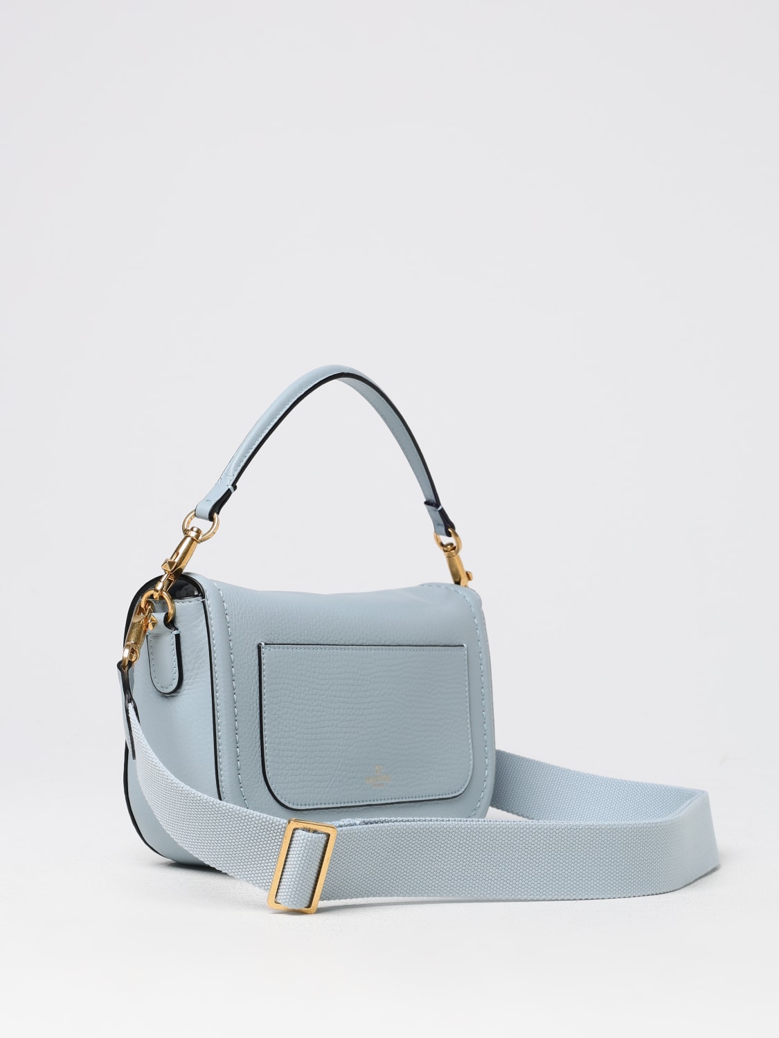 バッグ・カバンその他 VALENTINO Woman Mini bag Gnawed Blue 5W2B0N20IMZ ZJ4 Valentino Garavani Outlet: Shoulder bag woman - Gnawed Blue