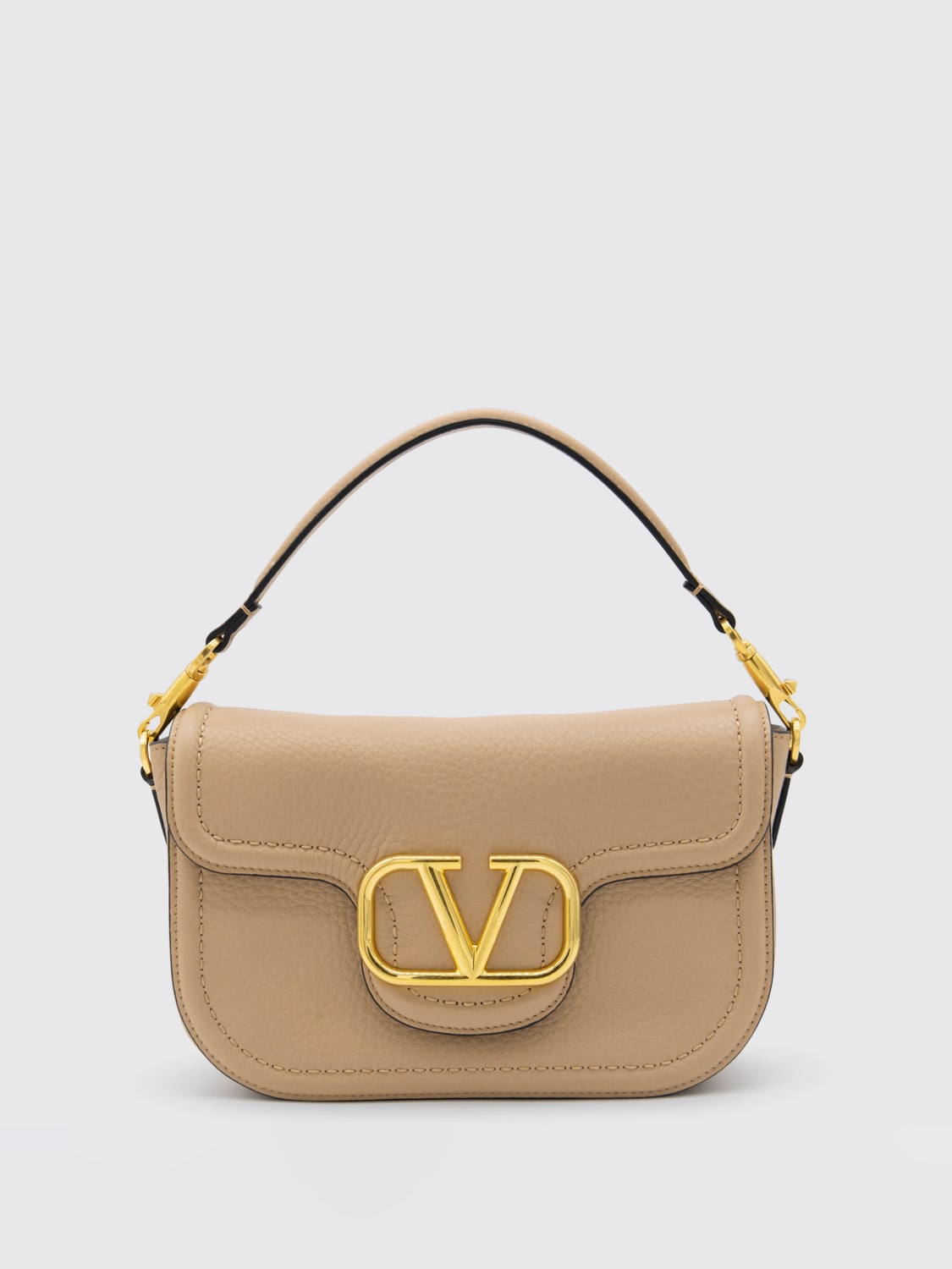 VALENTINO GARAVANI MINI-TASCHE: Schultertasche damen Valentino Garavani, Braun - Img 1