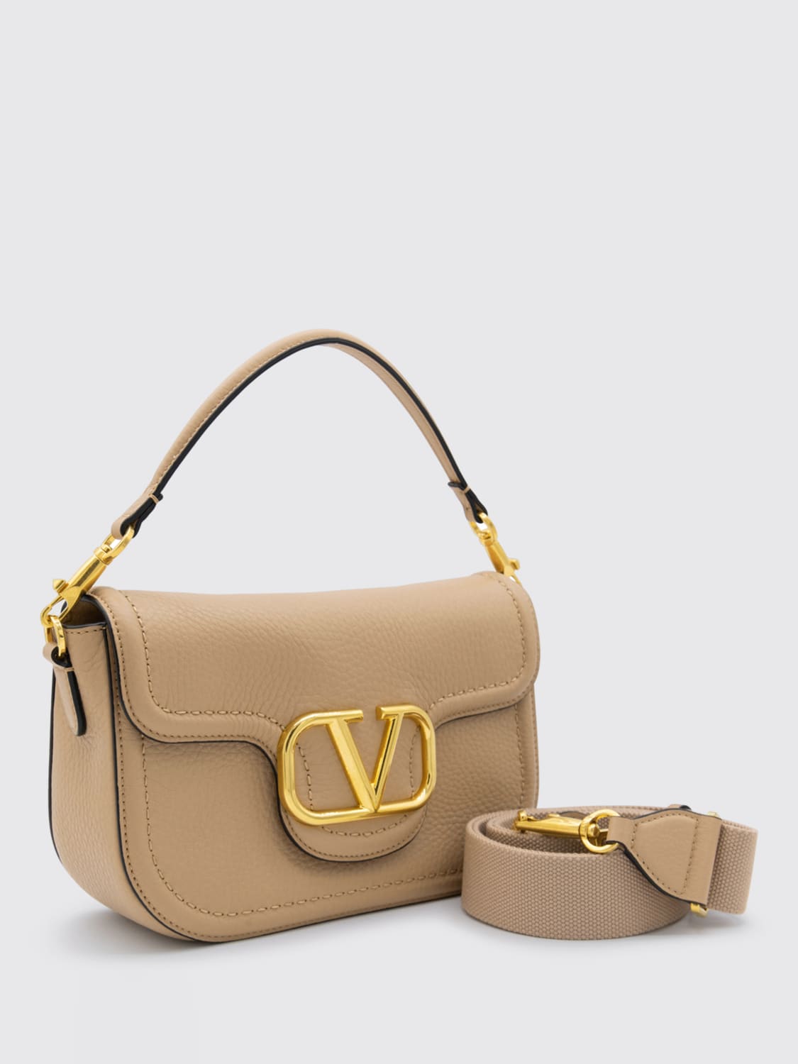 VALENTINO GARAVANI MINI-TASCHE: Schultertasche damen Valentino Garavani, Braun - Img 3