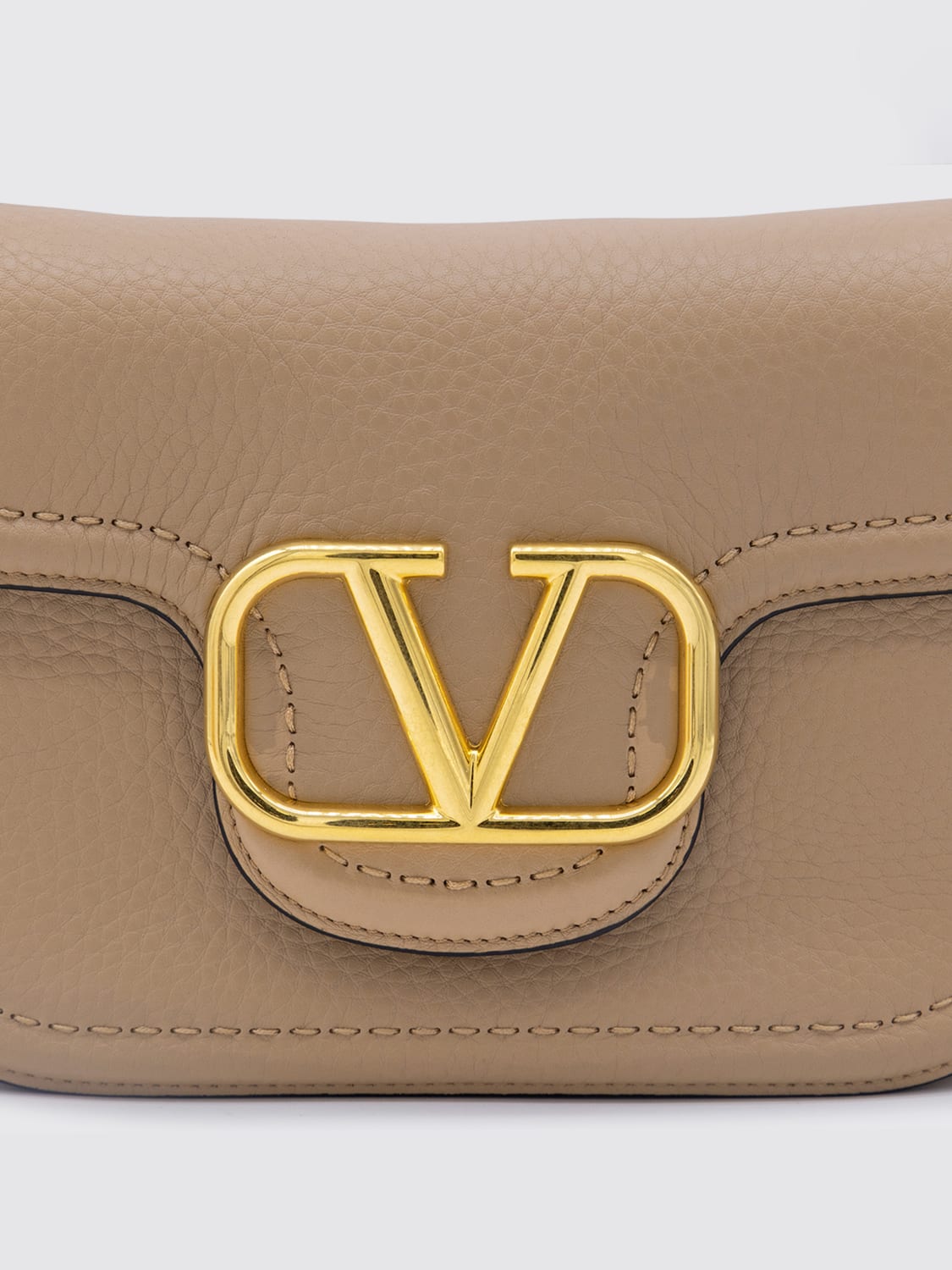 VALENTINO GARAVANI MINI-TASCHE: Schultertasche damen Valentino Garavani, Braun - Img 4